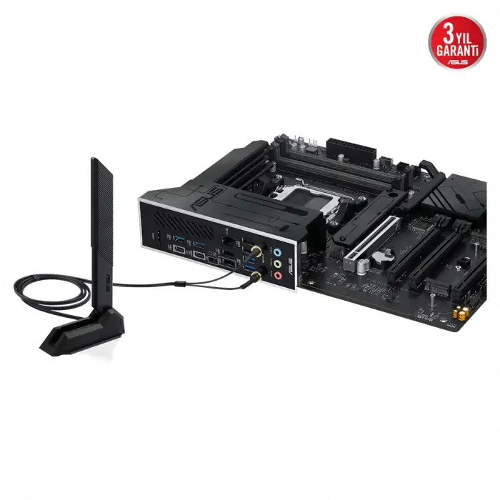 Asus X870 Max Gamıng Wıfı7, 4xddr5, 3x M2, Hdmı, Dp, Type-c, Wi-fi 7, Bluetooth V5.3, Am5 Soket Gamıng Anakart