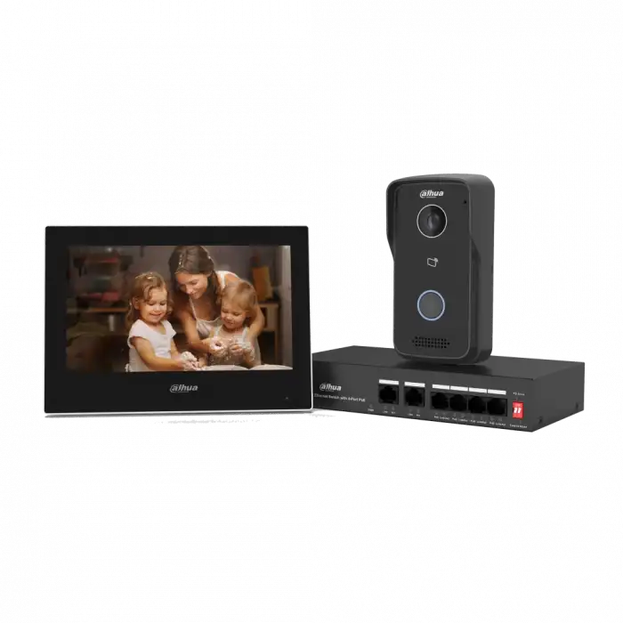 Dahua Ktp03 Ip Villa Kit Yüzey Tipi Görüntülü  İnterkom Kit