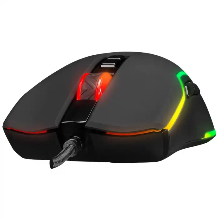 Everest Sm-g14 Dusk Rgb Aydınlatma Usb Kablolu Programlanabilir 7 Tuşlu Gaming Mouse 7.200 Dpı Siyah