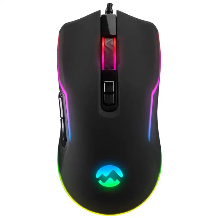 Everest Sm-g14 Dusk Rgb Aydınlatma Usb Kablolu Programlanabilir 7 Tuşlu Gaming Mouse 7.200 Dpı Siyah