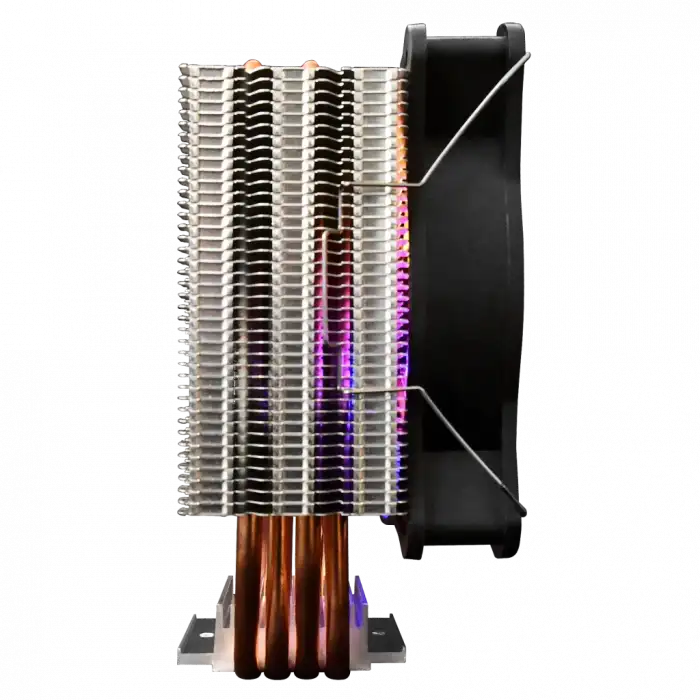 Gamdıas Boreas E1-410 Lite, Argb, 120mm, Cpu  Kule Tipi Hava Soğutma, Doğrudan Temas Teknolojisine Sahip 4 Adet Gelişmiş Bakır Isı Borusu (amd Am4 Ve Intel Tüm İşlemciler İle Uyumlu)