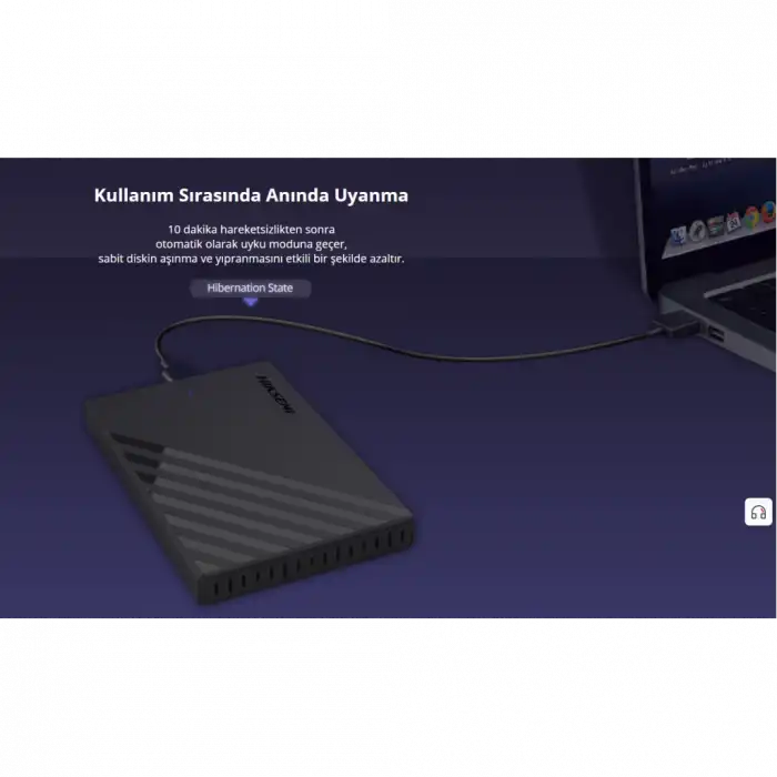 Hıksemı Hs-hub-mhb201, Usb3.0, 2,5 Disk Kutusu. (ssd Ve Hdd Destekler, 5gbps, Siyah, Win, Mac-os, Linux, Android)