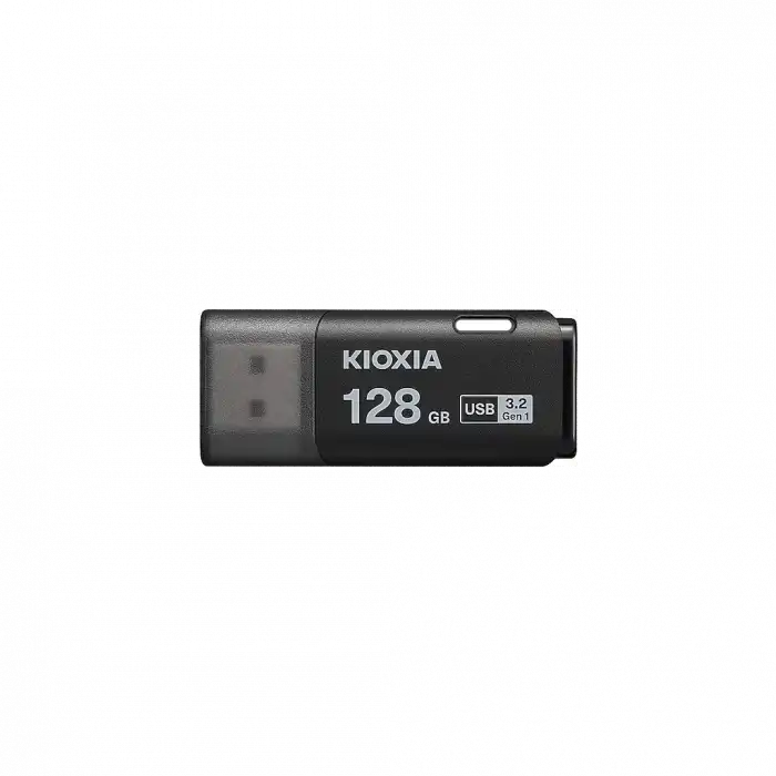 Kıoxıa U301k 128gb Usb 3.2 Gen1 Transmemory Flash Disk (siyah)