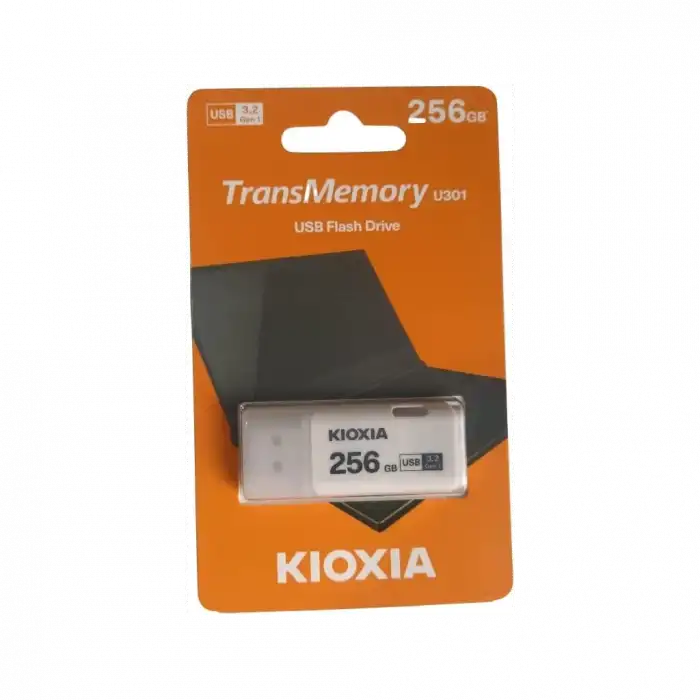 Kıoxıa U301w 256gb Usb 3.2 Gen1 Transmemory Flash Disk (beyaz)
