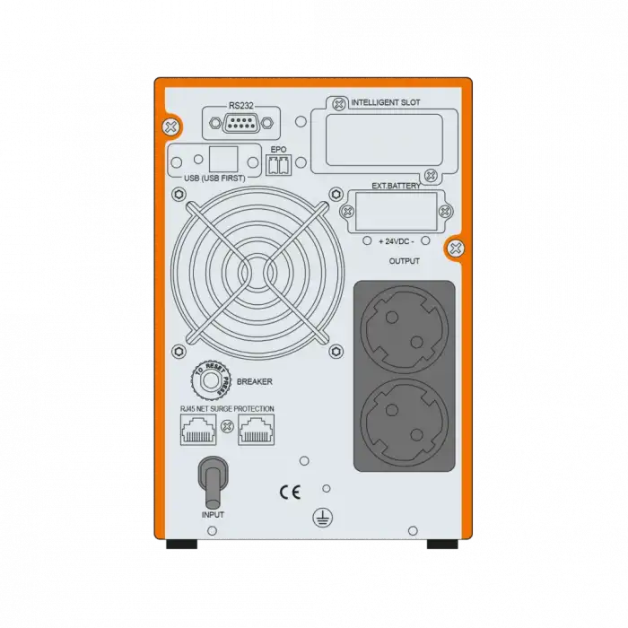 Makelsan Powerpack Se 1 Kva Online Ups(2x7a Akü)