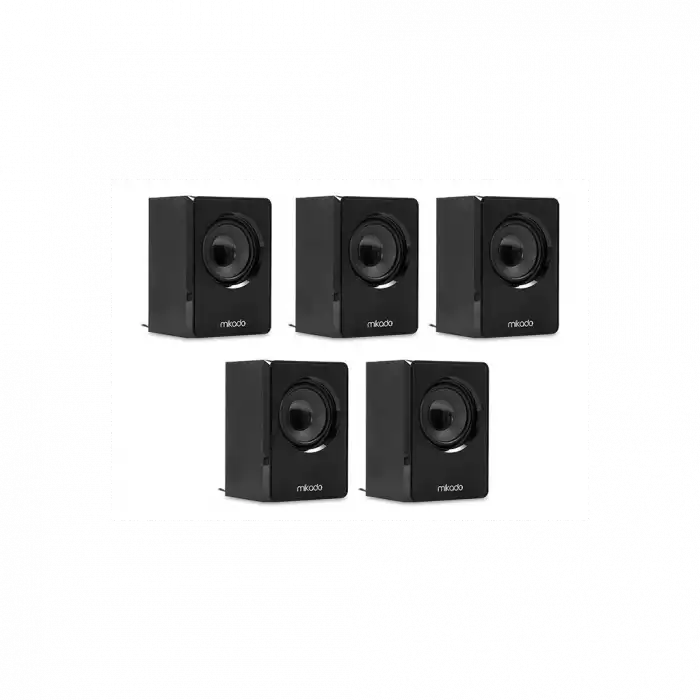 Mıkado Md-505 70w 5+1 Masaüstü Fm/bt/sd/usb Siyah Kasa Speaker