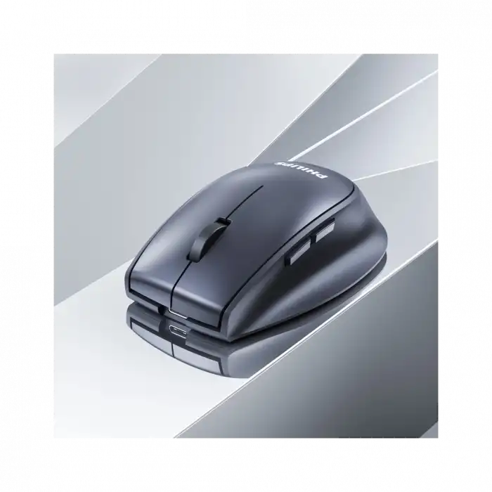 Phılıps Spk7627k, Gri, Usb Nano 2,4gh Ve Bluetooth Kablosuz, 1600dpi, Optic, 5 Tuşlu, Şarj Edilebilir, Mouse