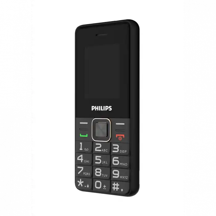 Phılıps Xenium E6105 128mb Siyah 48mb Ram 177inc Ekran 4g Çift Sim Desteği Fm Radyo 1000mah Pil Türkiye Kvk Garantili