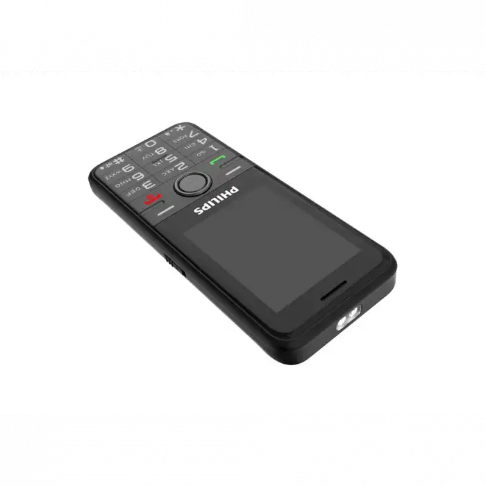 Phılıps Xenium E6500 128mb Siyah 48mb Ram 24inc Ekran Arka Kamera 4g Çift Sim Desteği Fm Radyo 1700mah Pil El Feneri Türkiye Kvk Garantili