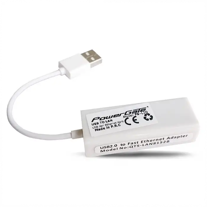 Powergate Pg-l10, Megabit, Usb 2.0, Ethernet Kartı