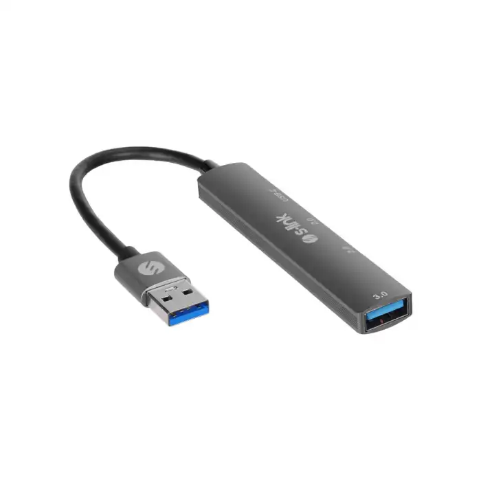 S-lınk Sw-u322, Usb3.0 To 2xusb 2.0, 1xusb3.0, 1xtype-c, Metal, Usb Hub