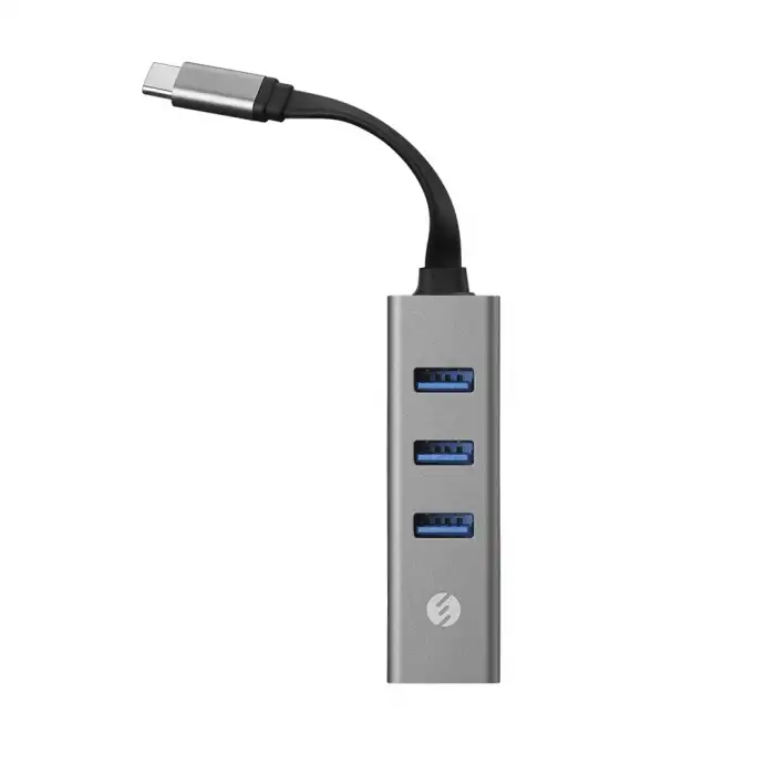 S-lınk Sw-u3325 Gigabit Type-c To Rj45 3xusb 3.0 Metal Ethernet Kartı