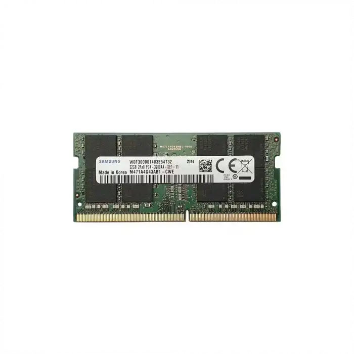 Samsung Samso3200/32 32gb Ddr4 3200mhz  1.2v Notebook Ram (m471a4g43ab1-cwe)