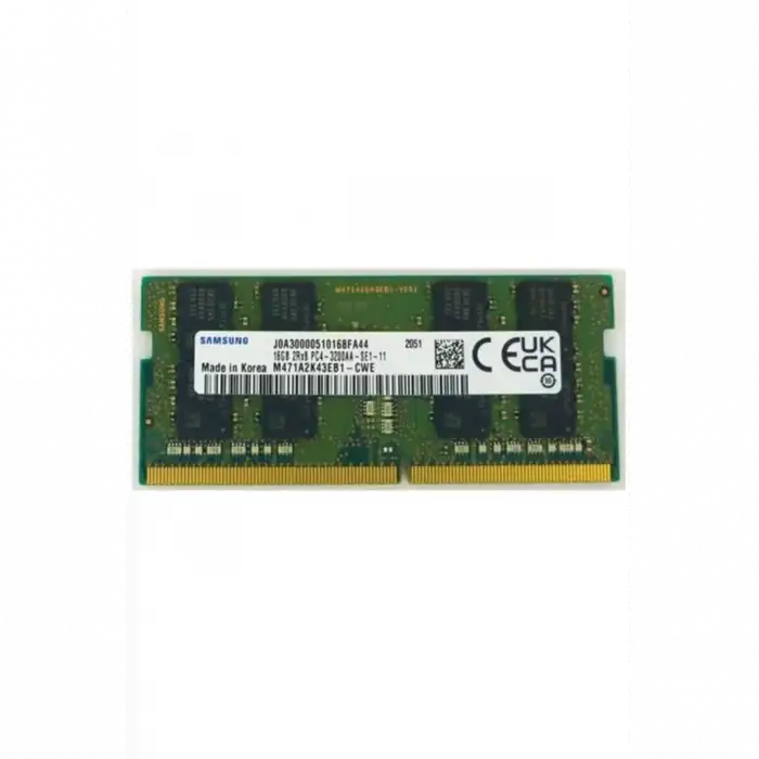 Samsung Samso3200/32 32gb Ddr4 3200mhz  1.2v Notebook Ram (m471a4g43ab1-cwe)