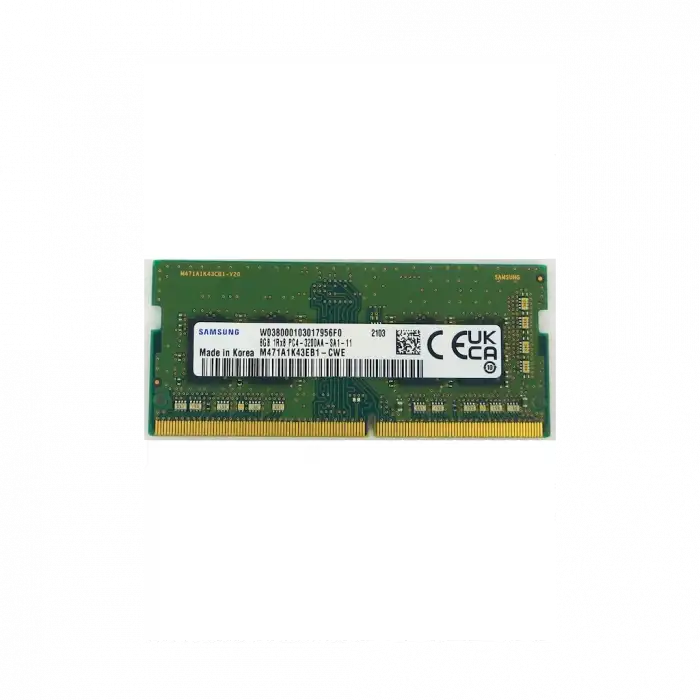 Samsung Samso3200/8 8gb Ddr4 3200mhz  1.2v Notebook Ram (m471a1k43eb1-cwe)