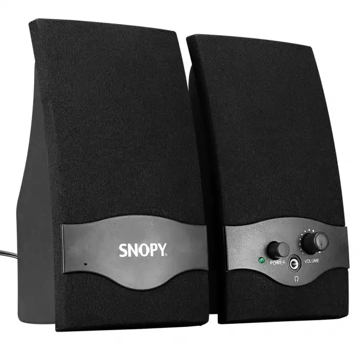 Snopy Sn-84 4w 1+1 Masa Üstü Usb Speaker (siyah)
