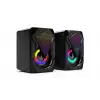 YSD-1046 Mini 1+1 RGB Işıklı Multimedia Speaker Hoparlör Seti