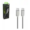 Powerway Type-C to Type-C Metal Başlıklı Hızlı Şarj Kablosu - QC 3.0 Destekli