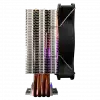Gamdıas Boreas E1-410 Lite, Argb, 120mm, Cpu  Kule Tipi Hava Soğutma, Doğrudan Temas Teknolojisine Sahip 4 Adet Gelişmiş Bakır Isı Borusu (amd Am4 Ve Intel Tüm İşlemciler İle Uyumlu)