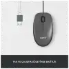 Logıtech 910-006652, M100 Siyah, Usb Kablolu, 1000dpi, Optik, 3 Tuşlu, Mouse