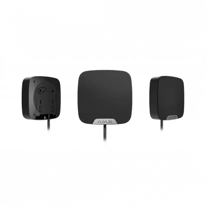 Ajax  Homesiren, Kablosuz, Dahili Siren, Siyah