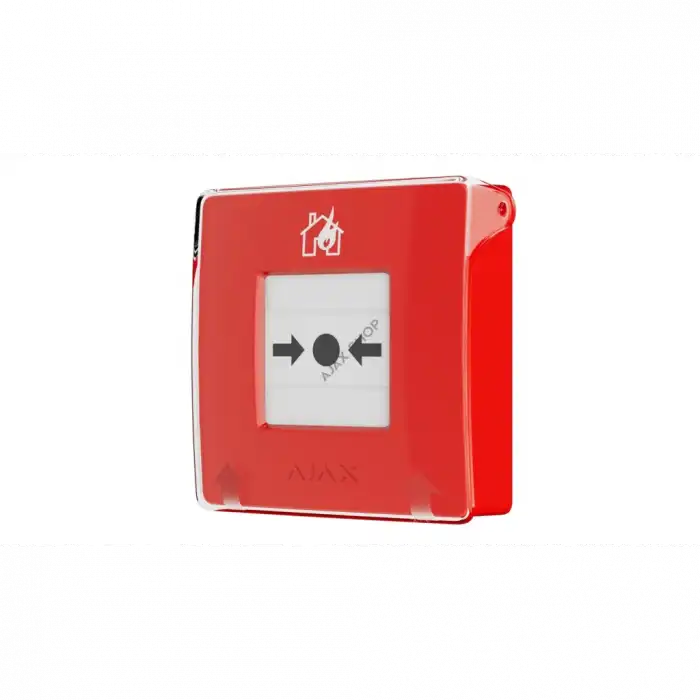 Ajax Manual Call Point Kablosuz Kırbas Butonu Nc Kırmızı