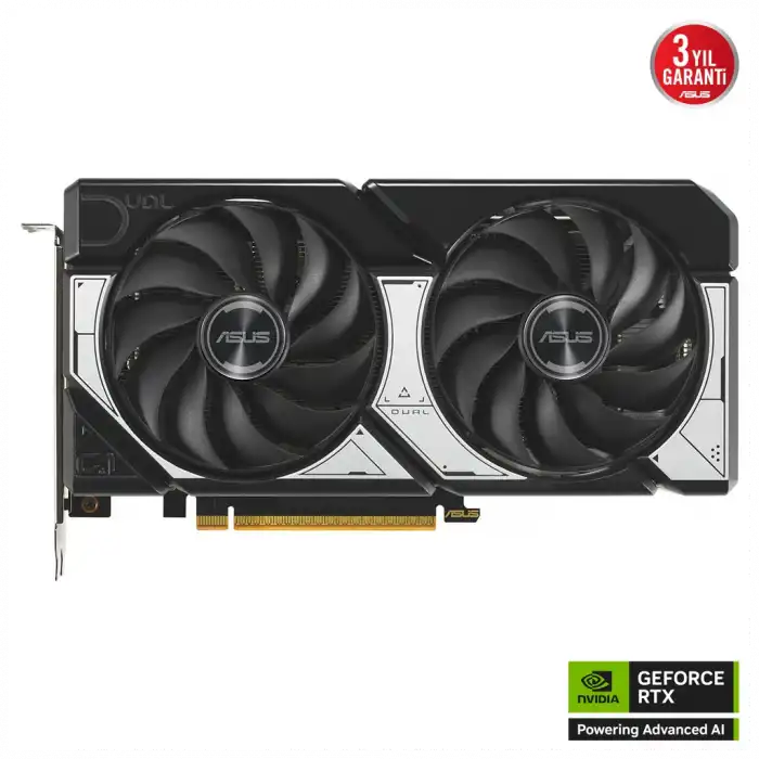 Asus Dual-rtx5060-o8g, 8gb, 128bit, Gddr7, 1xhdmı, 3xdp Gamıng Ekran Kartı