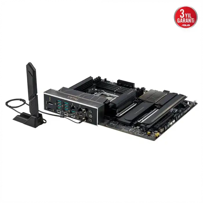 Asus Proart X870e-creator Wıfı, 4xddr5, 4xm.2, Hdmı, Dp, Type-c, Pcıe 5.0, Wi-fi 7, Bluetooth V5.4, Am5 Soket Gamıng Anakart