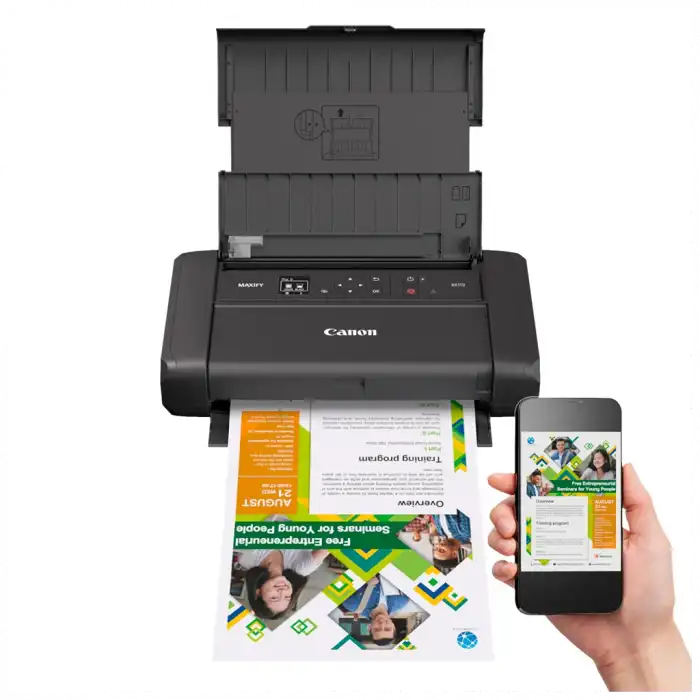 Canon Maxıfy Bx110 Renkli Bataryalı Wifi Taşınabilir Yazıcı