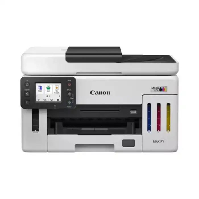 Canon Maxıfy Gx6140, Renkli, Mürekkep Mega Tanklı, Yazıcı, Tarayıcı, Wifi, Lan, Duplex, Orijinal Mürekkep