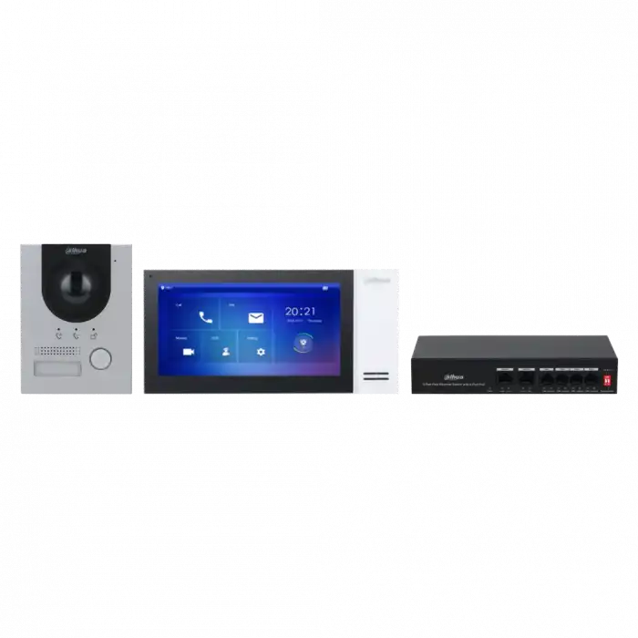 Dahua Ktp01(s) Ip Villa Kit Yüzey Tipi Görüntülü  İnterkom Kit