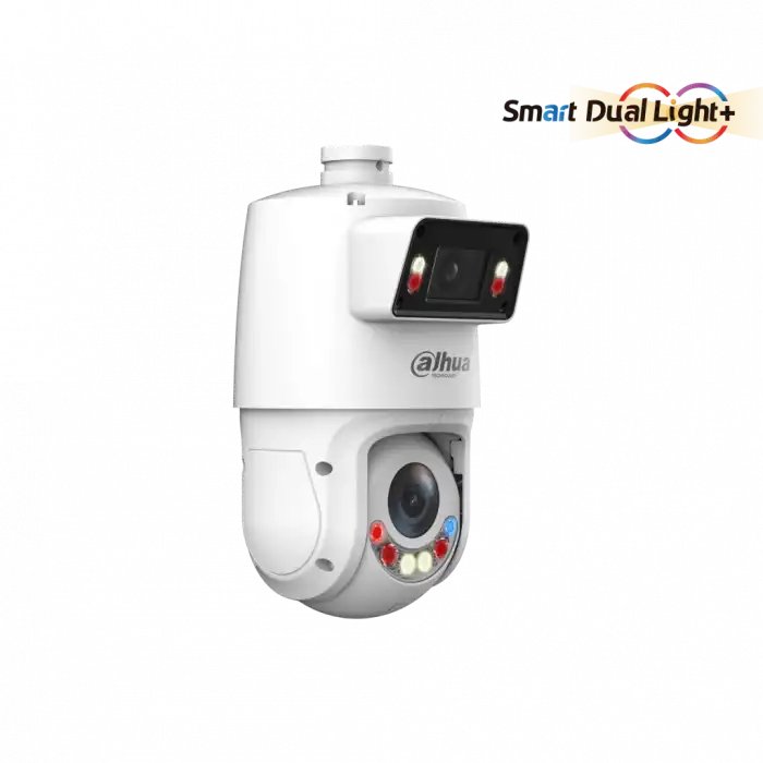 Dahua  Sdt4e425-4f-gb-a-pv1, 2x 4mpix, 2,8-125mm Motorize Lens, 25x Starligt, 100mt Gece Görüşü, Ip67,  Tioc Duo Süper Geniş Açı Ptz Ip Kamera