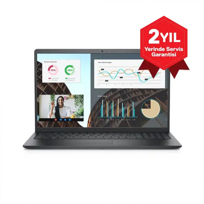 Dell Vostro 3530 N3409pvnb3530_u İ5-1334u 156 Fhd 8gb Ram 512gb Ssd Paylaşımlı Ekran Kartı Free Dos Notebook