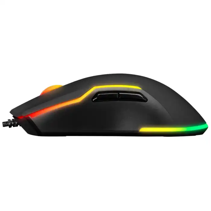 Everest Sm-g14 Dusk Rgb Aydınlatma Usb Kablolu Programlanabilir 7 Tuşlu Gaming Mouse 7.200 Dpı Siyah