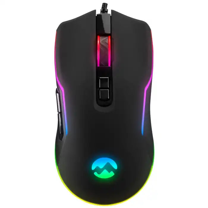 Everest Sm-g14 Dusk Rgb Aydınlatma Usb Kablolu Programlanabilir 7 Tuşlu Gaming Mouse 7.200 Dpı Siyah