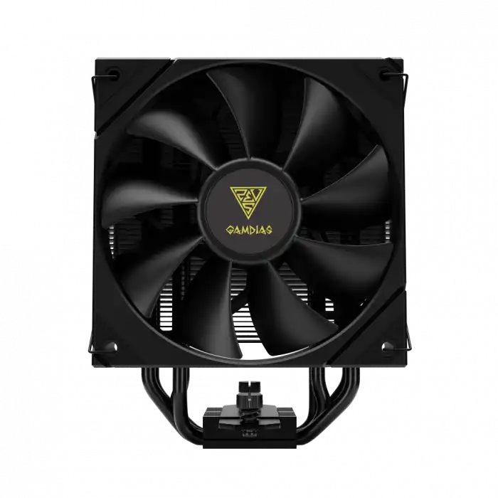 Gamdıas Boreas E2-410, Black Edition, 120mm, Cpu Kule Tipi Hava Soğutma, Doğrudan Temas Teknolojisine Sahip 4 Adet Gelişmiş Bakır Isı Borusu (amd Am4-am5 Ve Intel Tüm İşlemciler İle Uyumlu)