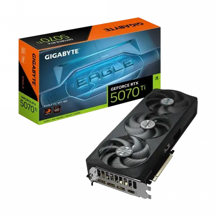 Gıgabyte Gv-n507teagle Oc-16gd, Rtx5070tı, Eagle Oc, 16gb, Gddr7, 256bıt, 3 Fanlı, 1xhdmı, 3xdp, Gamıng Ekran Kartı