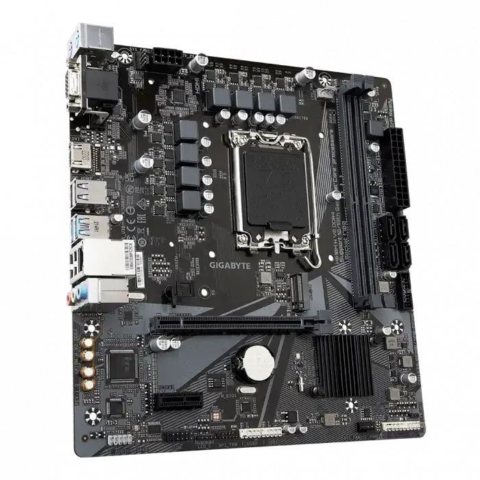 Gıgabyte H610m H V2 Ddr4, Rev1.0, 3200mhz. 2xddr4, M.2, D-sub, Hdmı, 12-13.14.nesil, Lga1700 Soket, Anakart