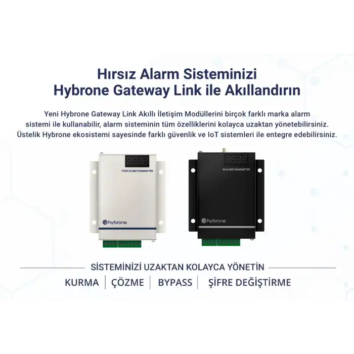 Hybrone HY-CM2001 Gateway Link Akıllı 4G İletişim Modülü
