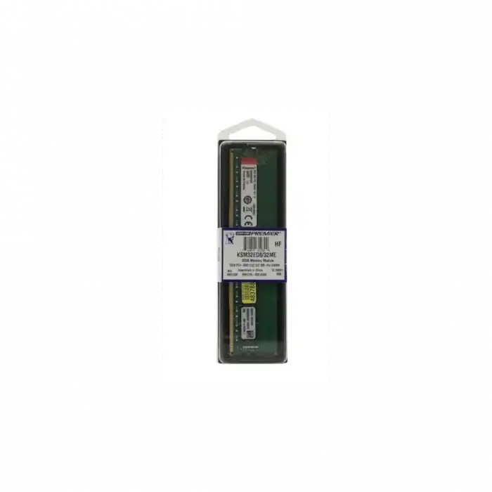 KINGSTON KSM32ED8/32ME, 32Gb, 3200Mhz, DDR4, ECC, CL22, UDIMM, SERVER RAM