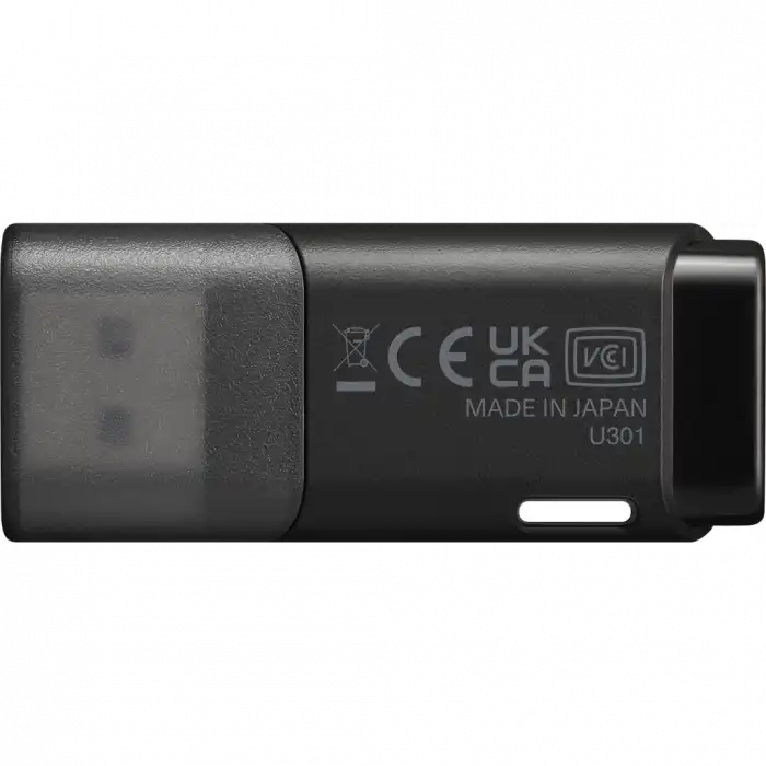 Kıoxıa U301k 128gb Usb 3.2 Gen1 Transmemory Flash Disk (siyah)