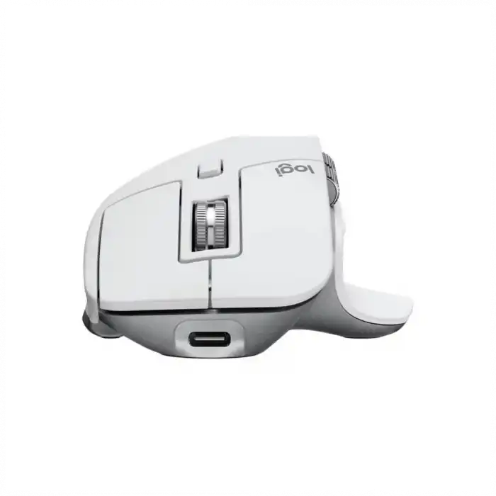 Logıtech 910-006560, Mx Master 3s, Beyaz, Bluetooth, 8000dpi, Lazer, 7 Tuşlu, Usb-c Den Şarj Edilebilir, Mouse