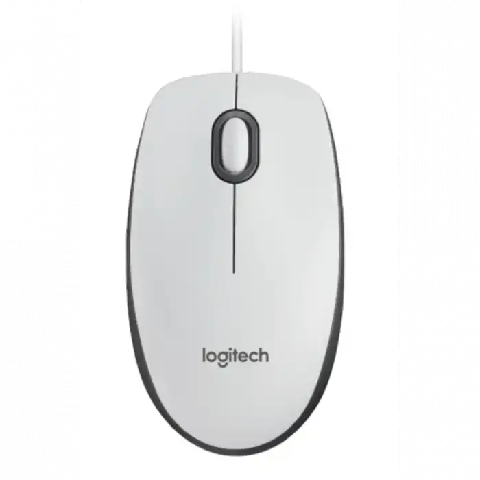 Logıtech 910-006764, M100 Beyaz, Usb Kablolu, 1000dpi, Optik, 3 Tuşlu, Mouse