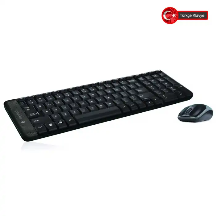 Logitech Mk220 (920-003163) Kablosuz Türkçe Q Klavye/mouse Set