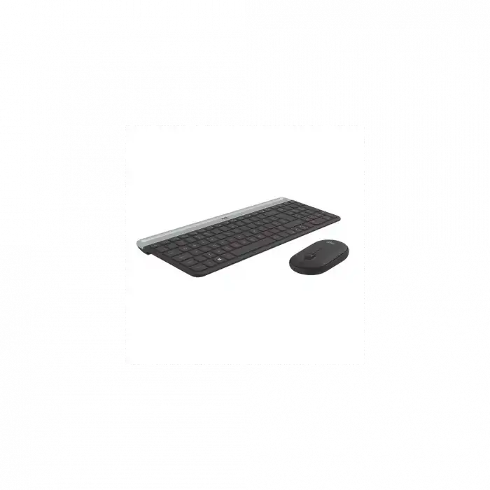 Logıtech Mk470 Siyah, 920-009435, Kablosuz, Türkçe Q, Klavye Mouse Set