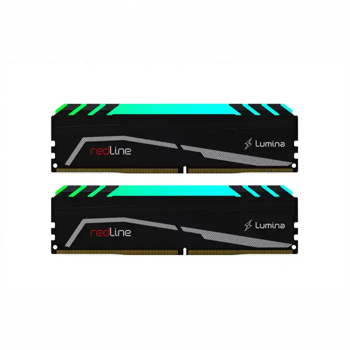 Mushkın Redline Lumina, Mla4c320gjjm8gx2, 2x8gb Kit, 3200mhz, Ddr4, Cl16, Rgb, Desktop Gaming Ram (soğutuculu)