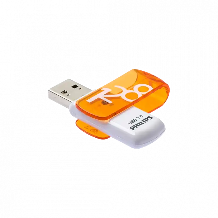 Phılıps Fm12fd00b 128gb Usb 3.0 Vivid Turuncu Flash Disk
