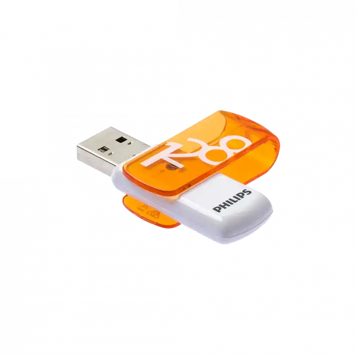 Phılıps Fm12fd05b 128gb Usb 2.0 Vivid Turuncu Flash Disk