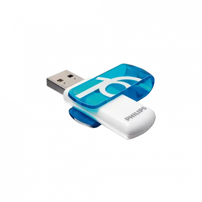 Phılıps Fm16fd05b 16gb Usb 2.0 Vivid Okyanus Mavisi Flash Disk