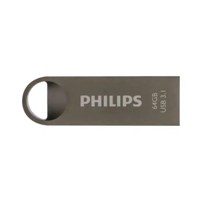 Phılıps Fm64fd165b 64gb Usb 3.1 Moon Uzay Grisi Flash Disk